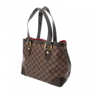 Louis Vuitton Damier Hampstead Brown Canvas Handbag
